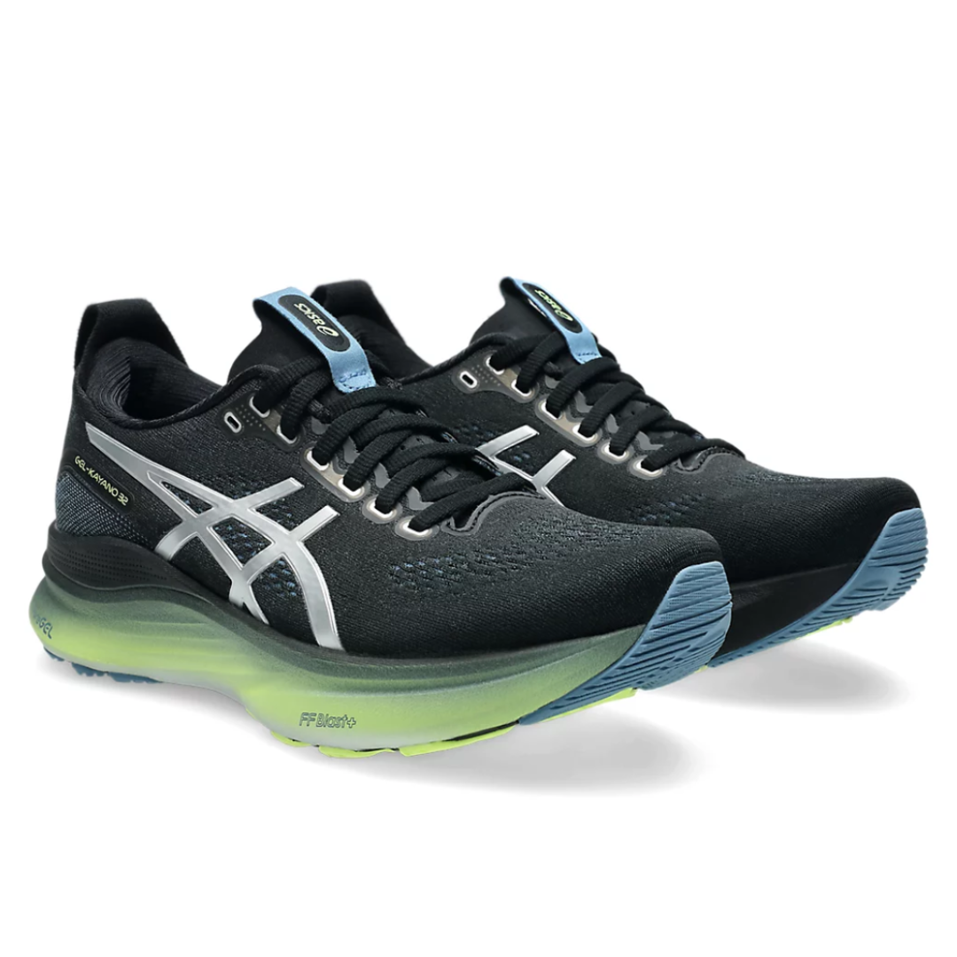 NeonGlide™ – Schwarze Performance-Laufschuhe – Geschmeidiges Laufgefühl und gepolsterte Unterstützung